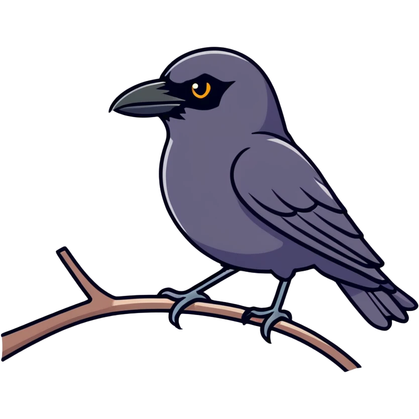 Crow Emoji emoji