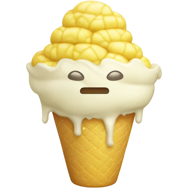corn ice cream  emoji