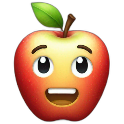 pixelart apple emoji