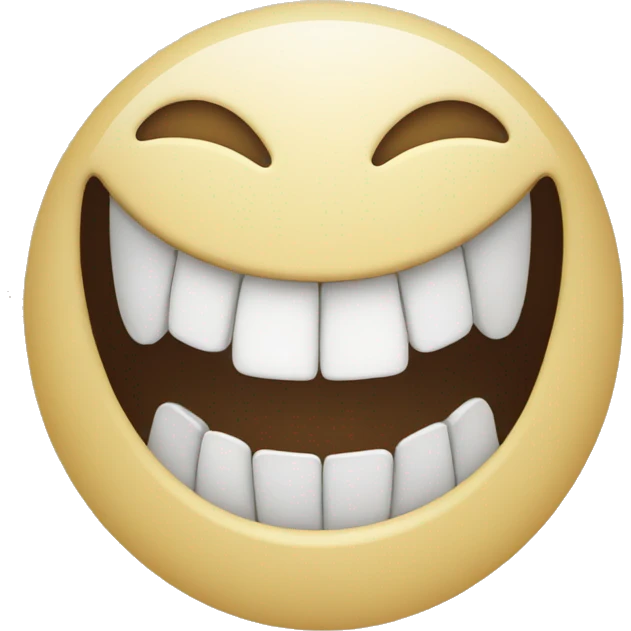 Smile teeth emoji