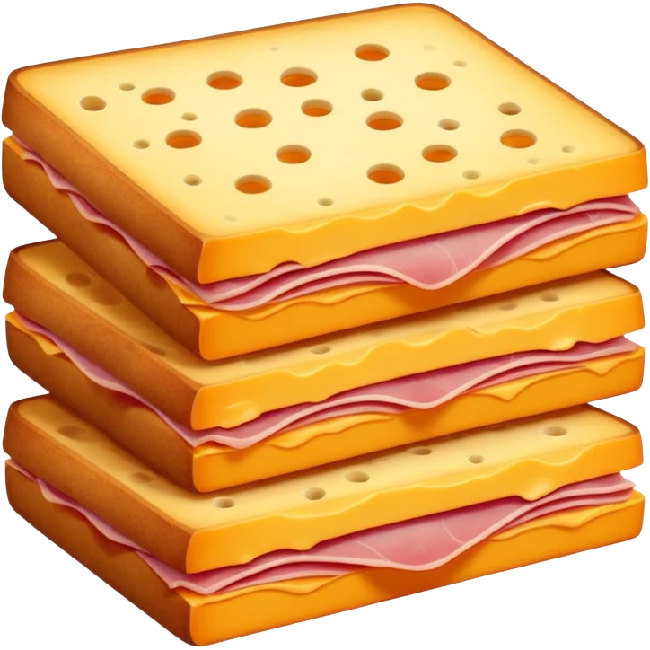 cheese and ham emoji