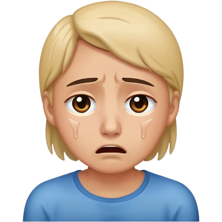 Crying  emoji