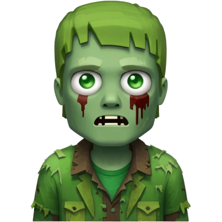Zombie  minecraft  emoji
