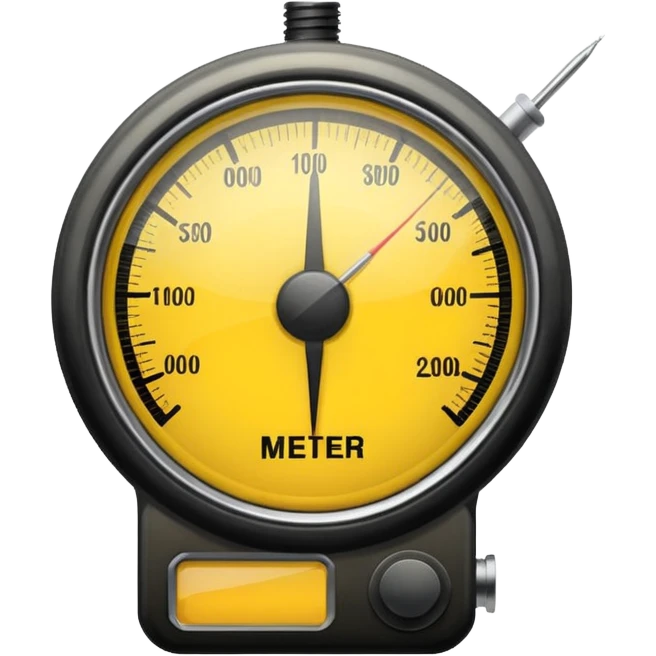 a meter gauge emoji