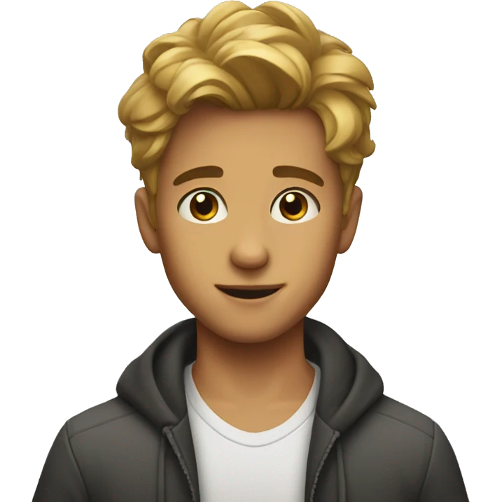 handsome boy emoji