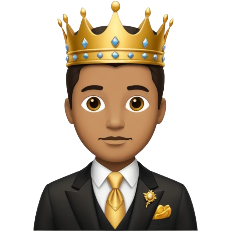 kings with suit emoji