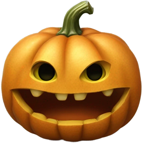 freaky ah pumpkin emoji