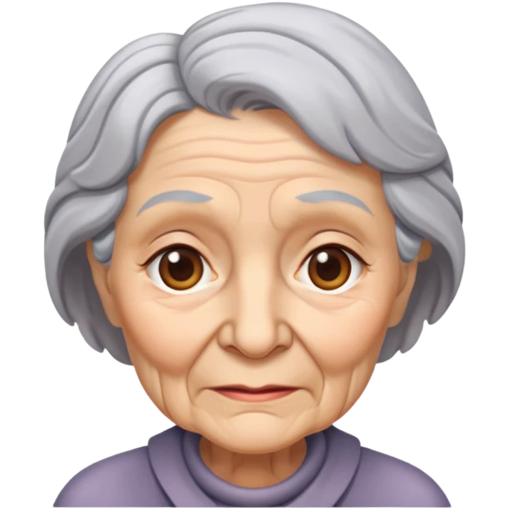 an old woman emoji