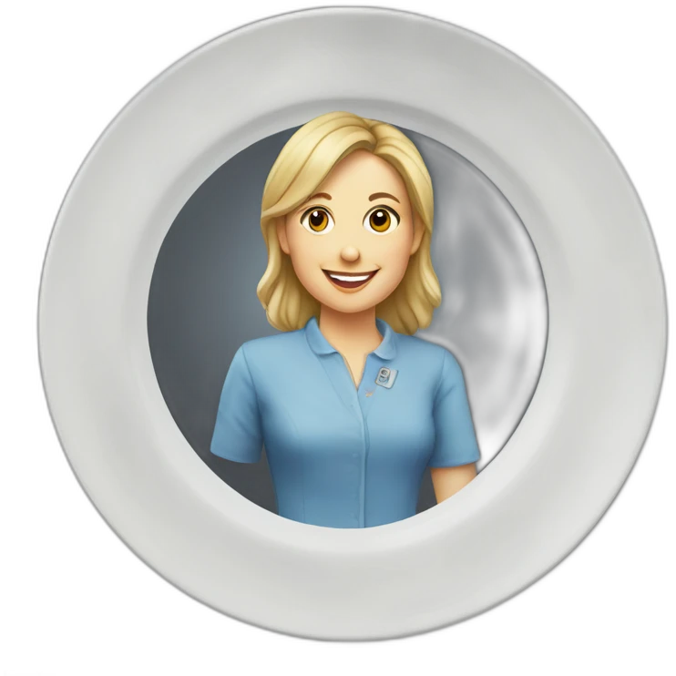 Lizz truss commemorative plate emoji