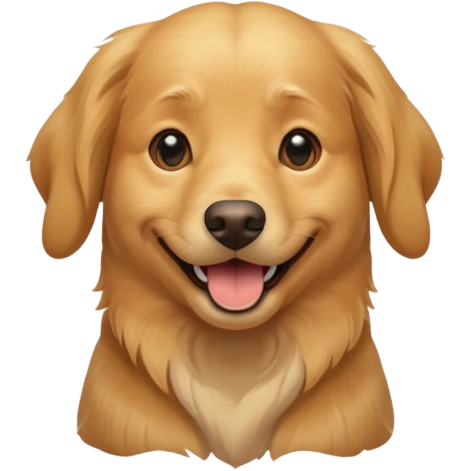 smiling dog emoji