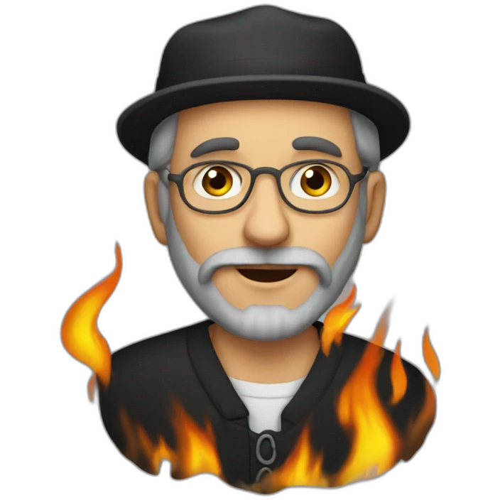jewish-in-fire emoji