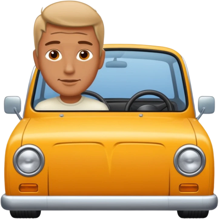 man on vehicle emoji