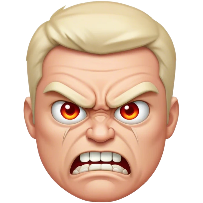 Angry Trump emoji