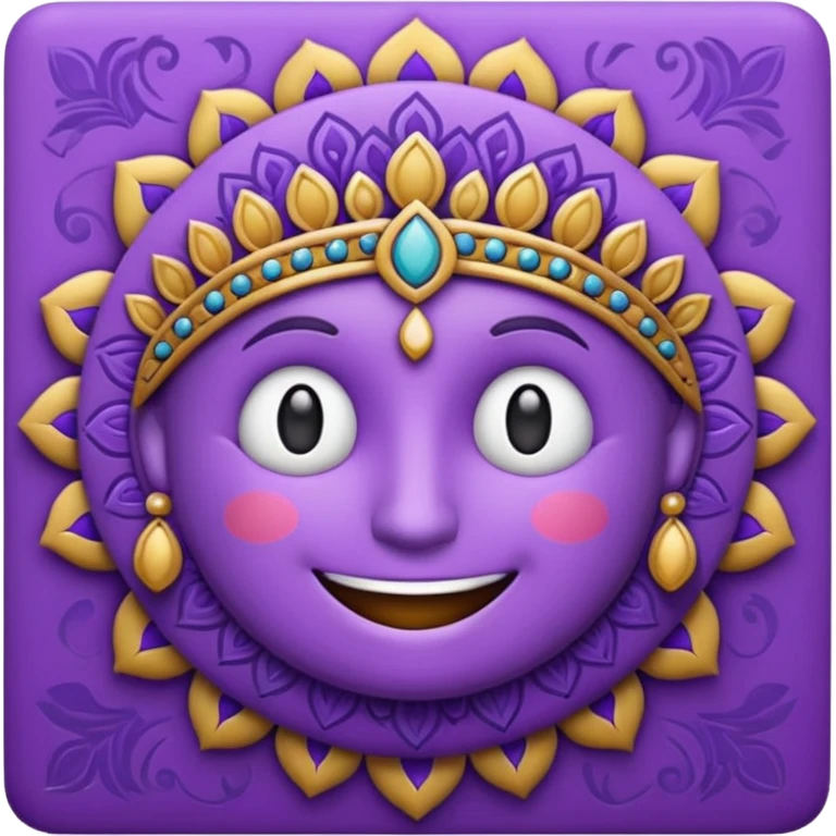 indian elements purple emoji emoji