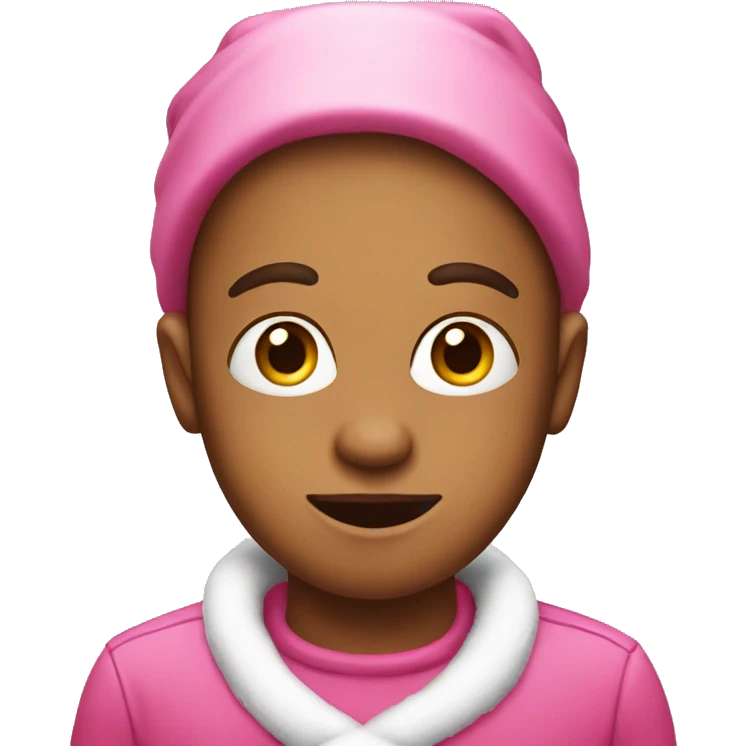 pink christmas presen emoji