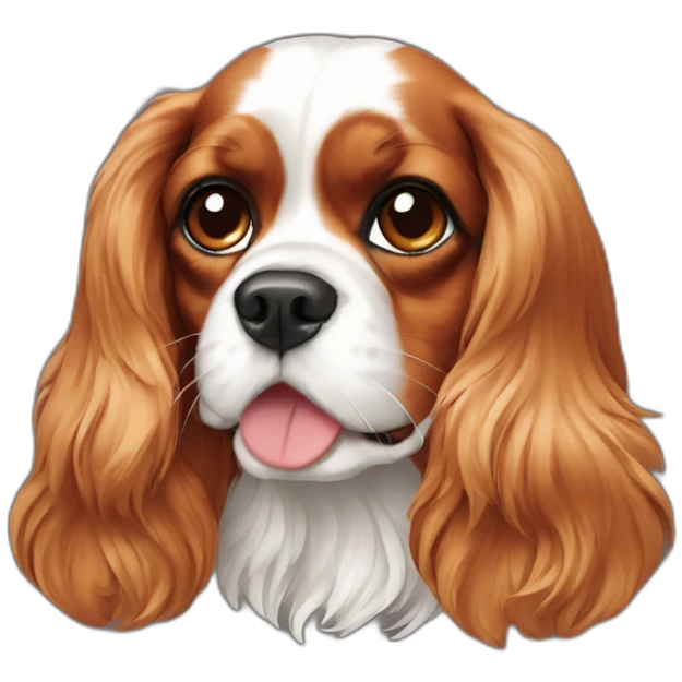Cavalier king charles spaniel emoji