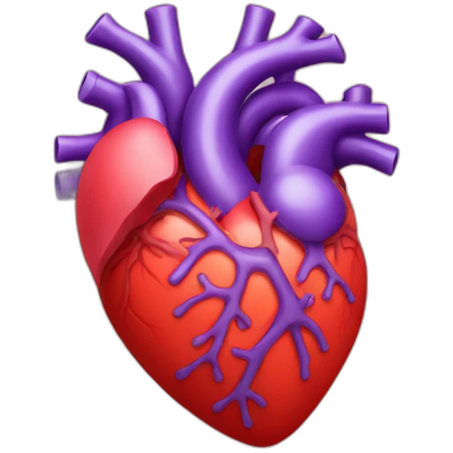 Anatomic heart  emoji
