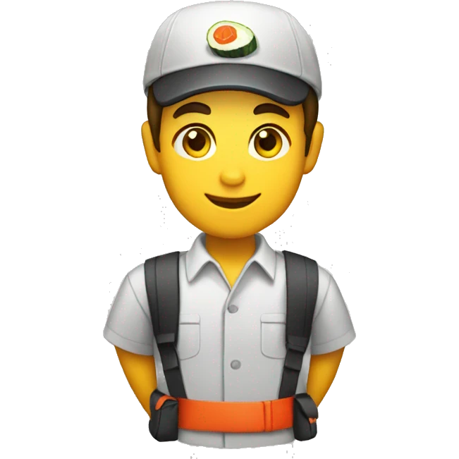 Sushi courier emoji