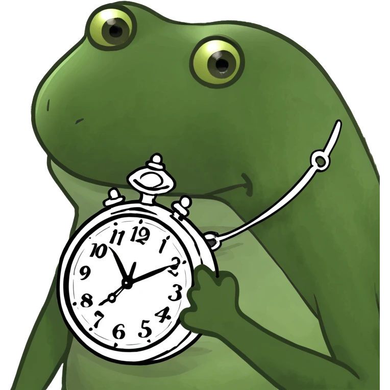 Clock it emoji