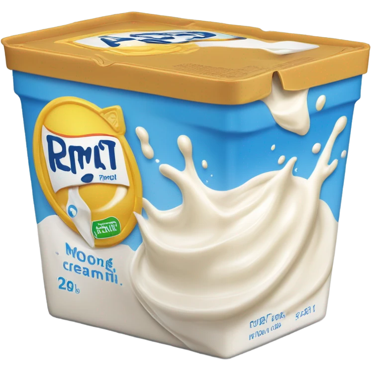 carton of cream emoji