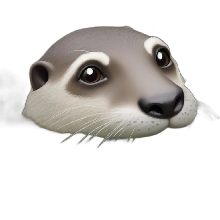 Zemmour sur une loutre emoji