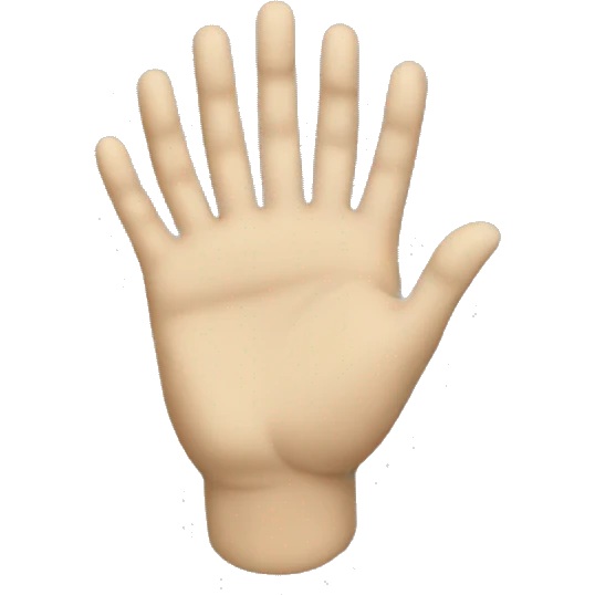 Rotating  hand emoji