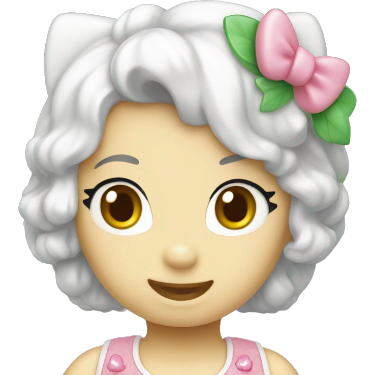 Hello kitty emoji