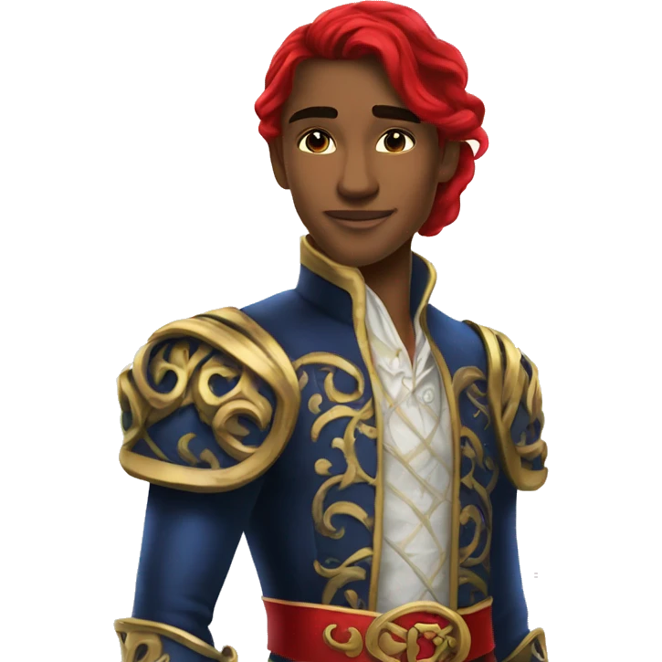 Princess red from descendants the rise of red emoji