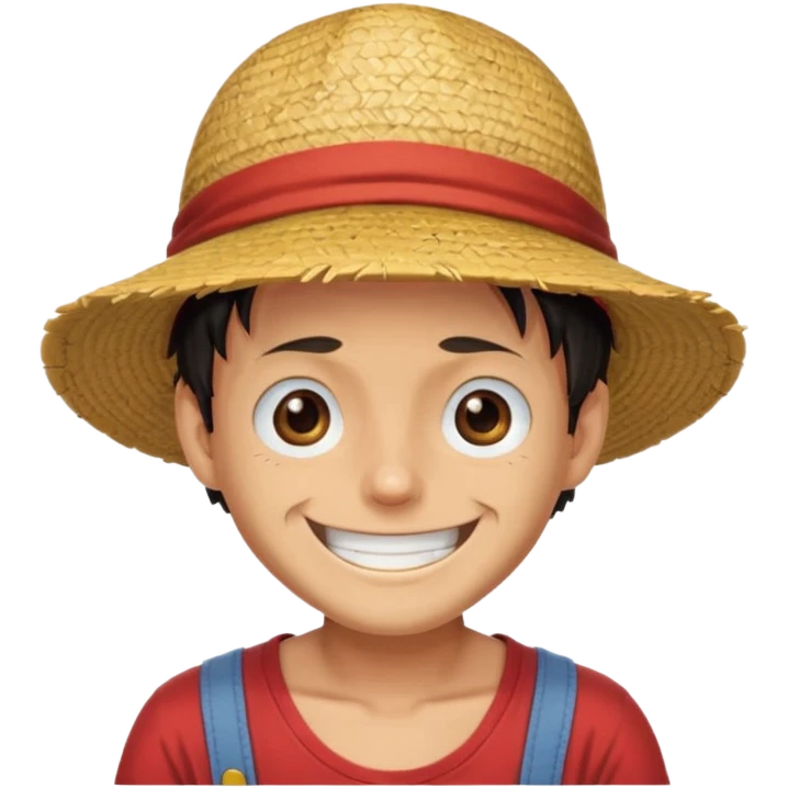 Luffy one piece  emoji
