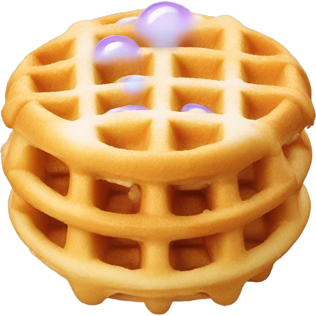 Bubble waffle emoji