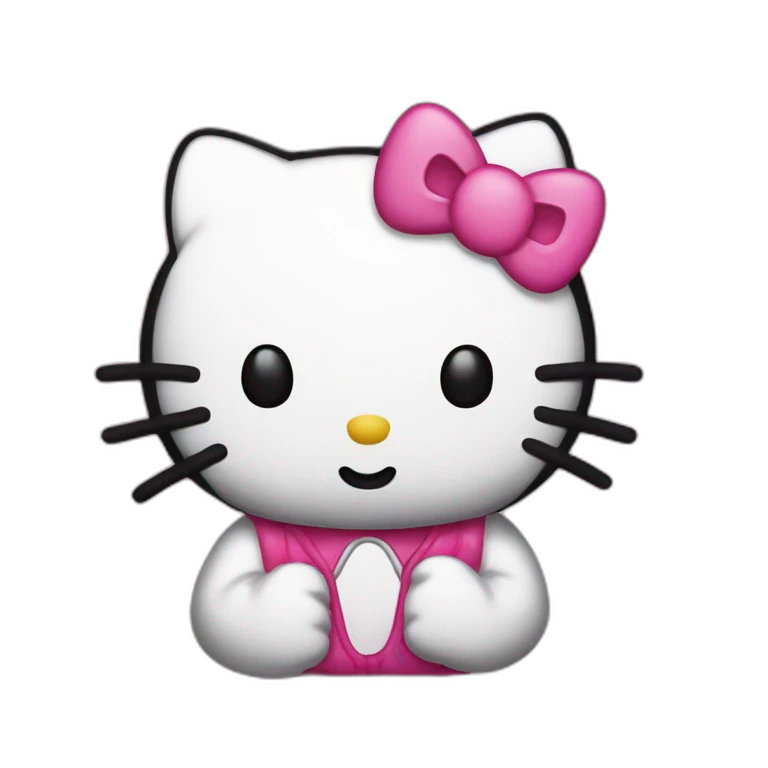 Sac hello kitty emoji