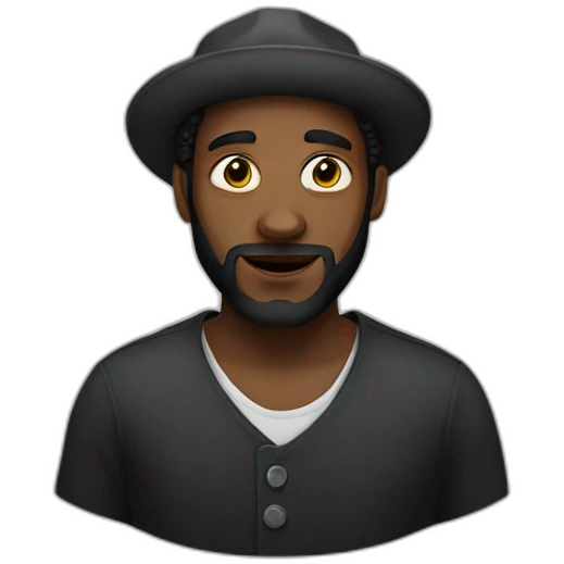black jew emoji