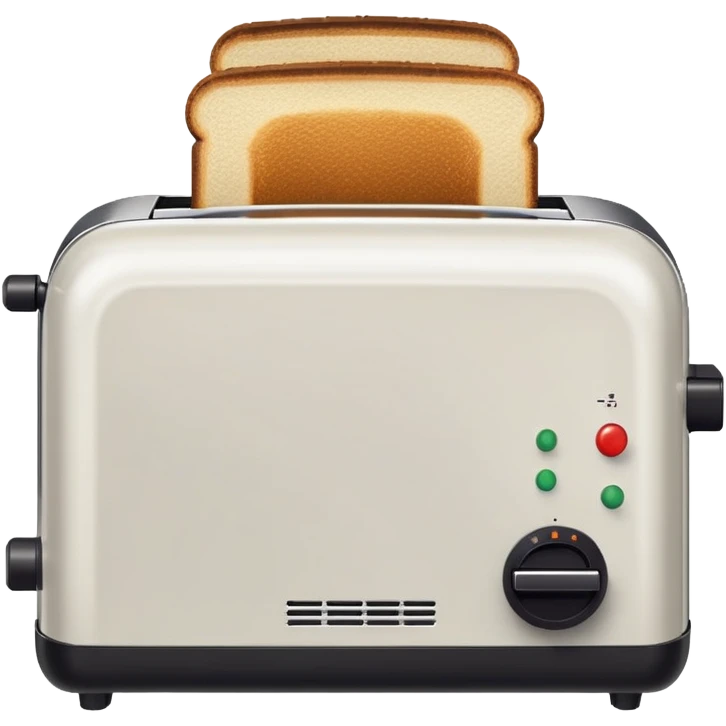 A toaster emoji, drawn with an 8-bit pixelated look, similar to early video game sprites. VERY LOW RES. emoji