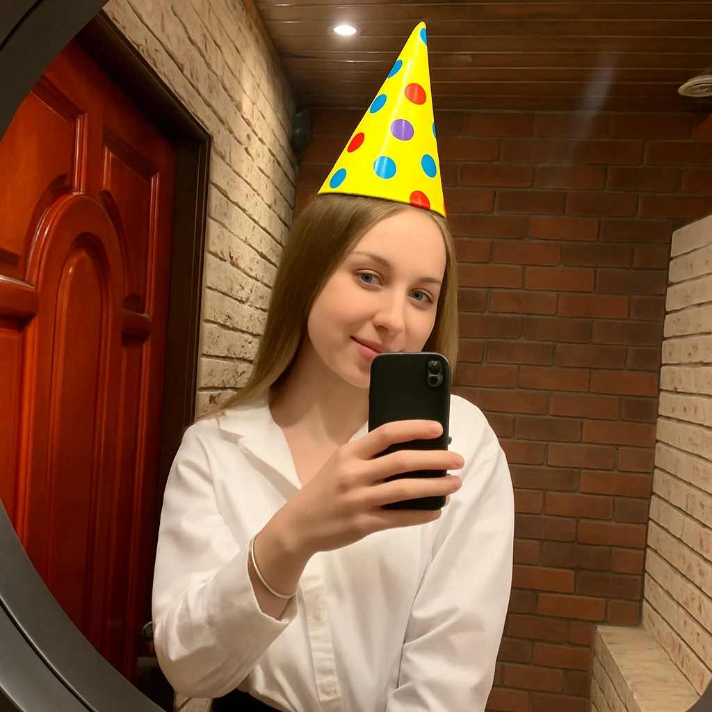 party hat emoji