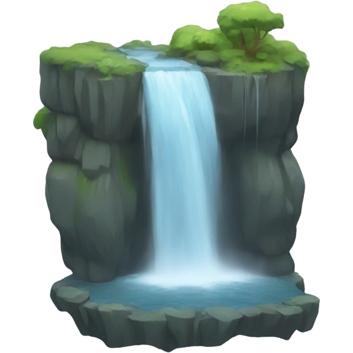 Waterfall emoji