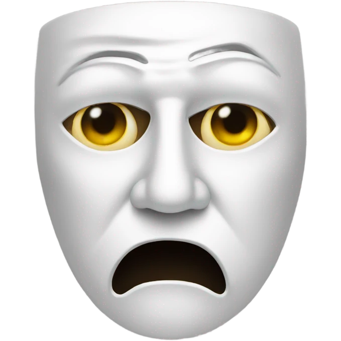 drama mask emoji