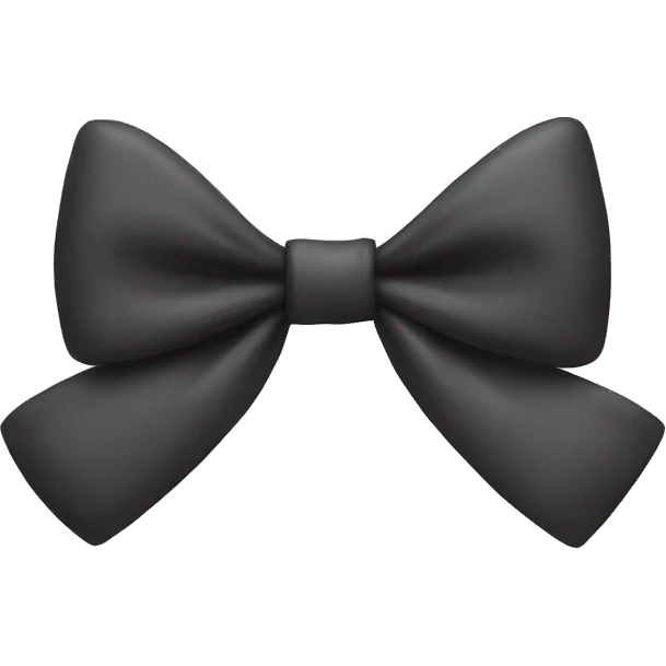 A bow ￼ emoji