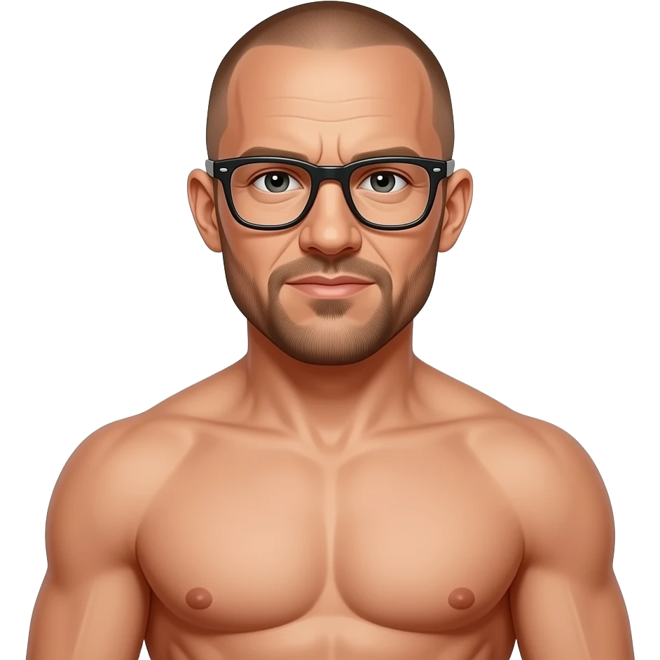 Jason statham naked with glasses emoji