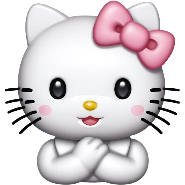 Hello kitty emoji