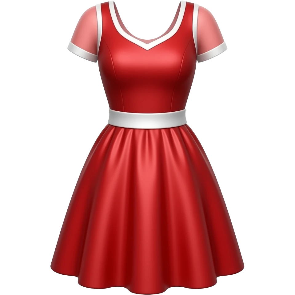 Red dress emoji