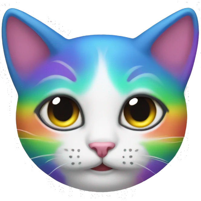 rainbow cat emoji
