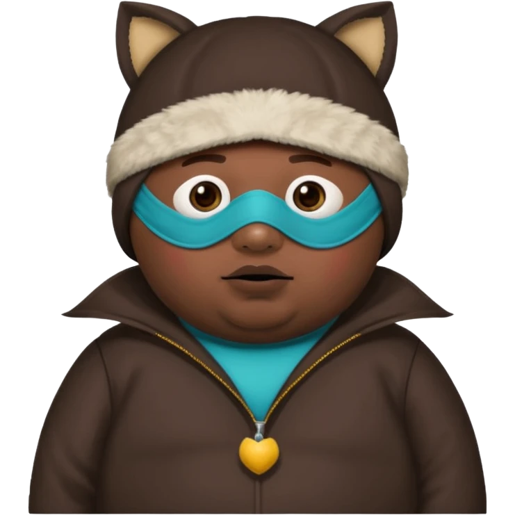 South Park Eric cartman as the coon emoji