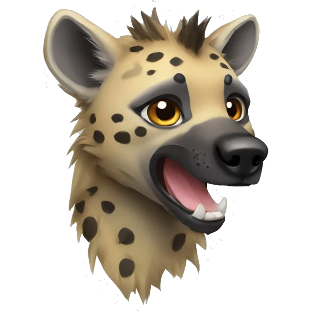 hyena emoji