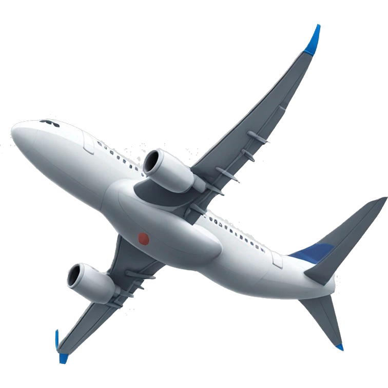 Avião sem asa emoji