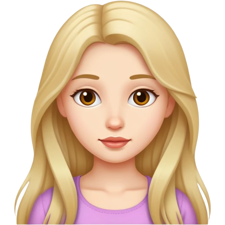 Girly girl emoji