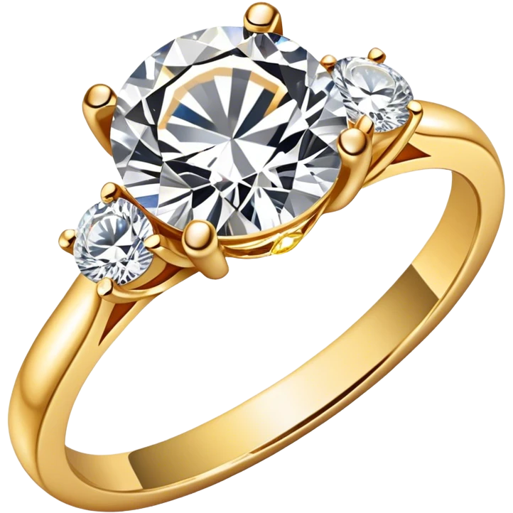 Create a bright and detailed icon representing jewelry art and the craft of making jewelry. The design should feature elements like a sparkling diamond, a gold ring, a jeweler’s tools (such as pliers and a workbench), and some delicate detailing that conveys craftsmanship and luxury. The icon should be clean, vibrant, and visually striking, with a balance of sophistication and creativity. emoji