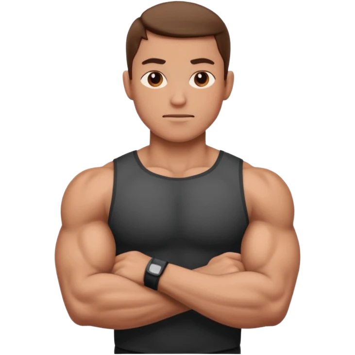   crossing  arm  emoji