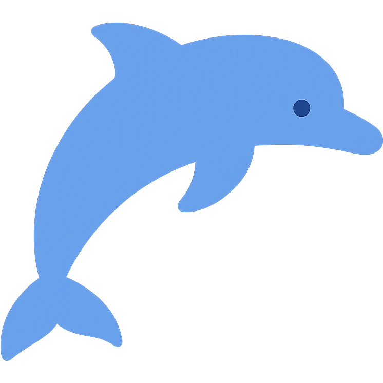 Dolphin emoji