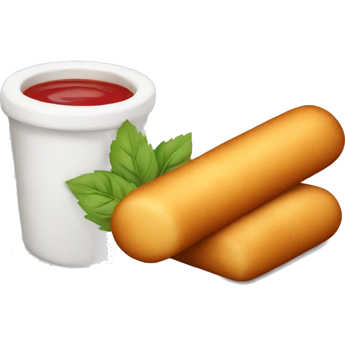Mozzarella stick emoji