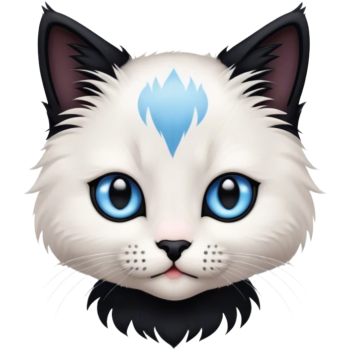 Emo kitten emoji